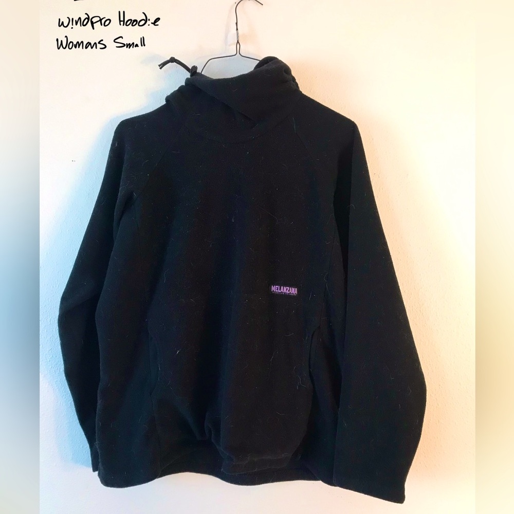 Melanzana Women’s Small Black Wind Pro Hoodie